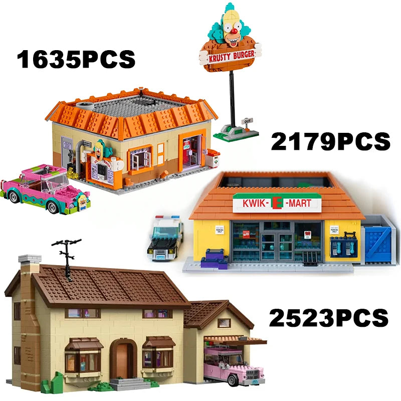 The Simpsons Building Block Set! 🏠