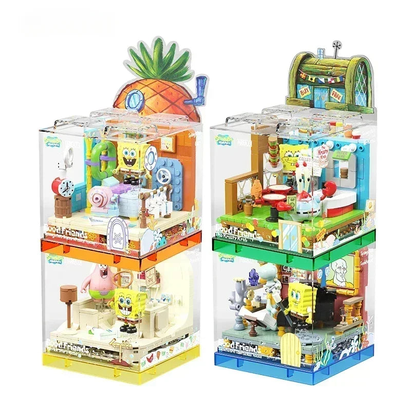 SpongeBob Mini Building Blocks Collectibles! 🧽