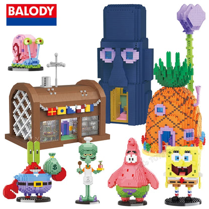 SpongeBob Characters Building Blocks Collectibles! 🧽