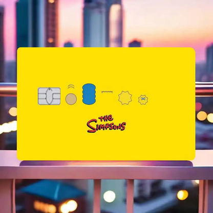 The Simpsons Credit Card Stickers! 🌝