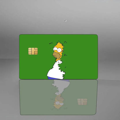 The Simpsons Credit Card Stickers! 🌝