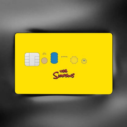 The Simpsons Credit Card Stickers! 🌝