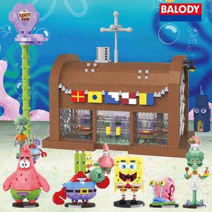 SpongeBob Characters Building Blocks Collectibles! 🧽
