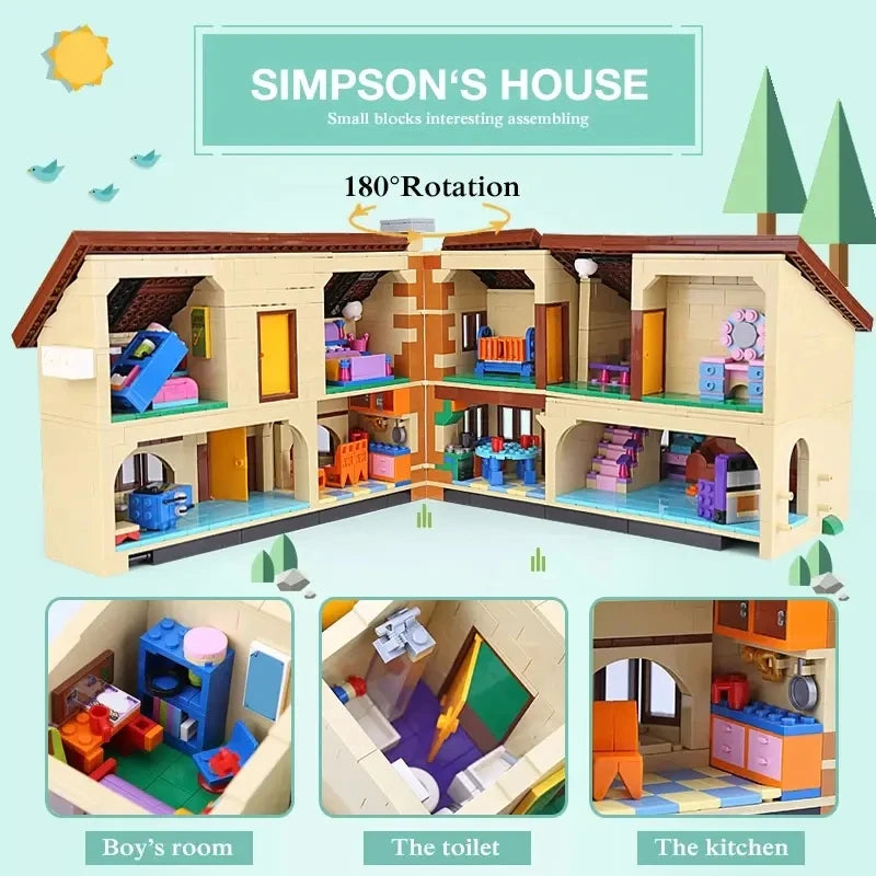 The Simpsons House Building Blocks! 🏡