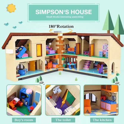 The Simpsons House Building Blocks! 🏡