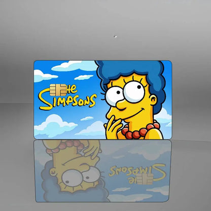 The Simpsons Credit Card Stickers! 🌝