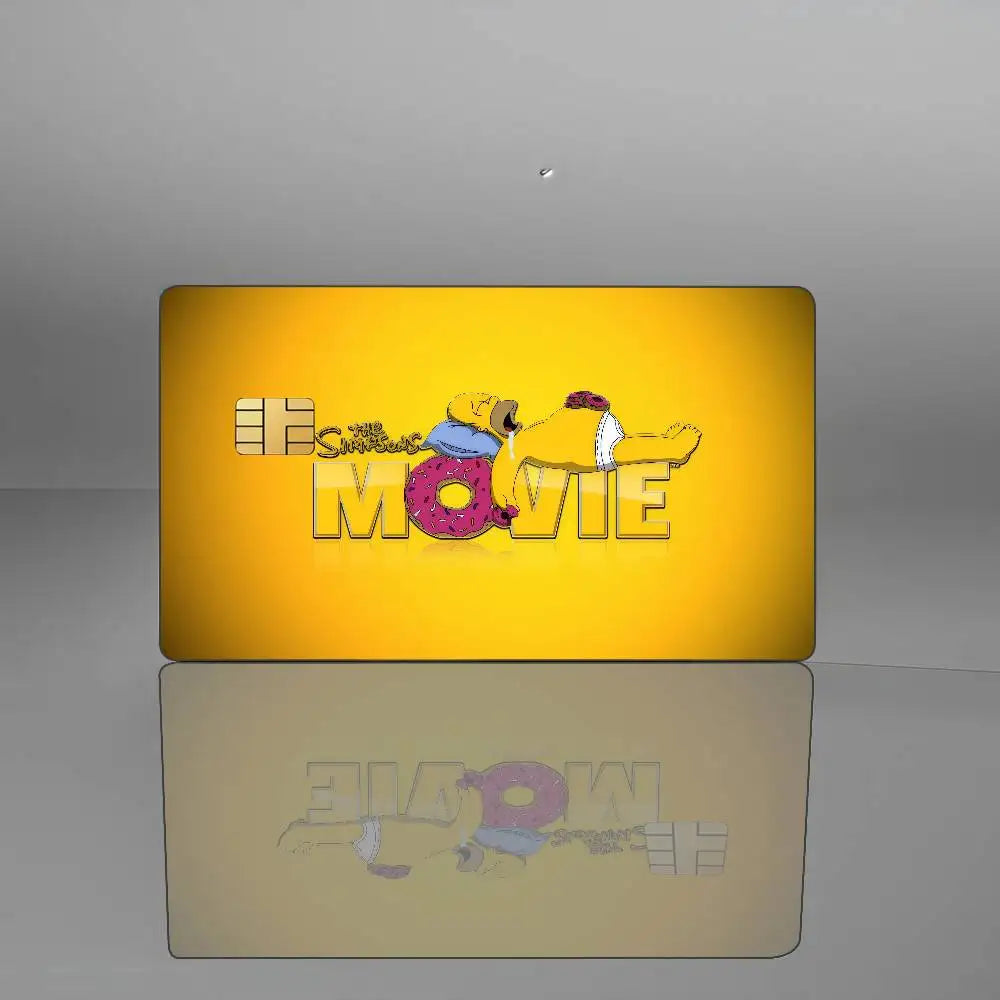 The Simpsons Credit Card Stickers! 🌝