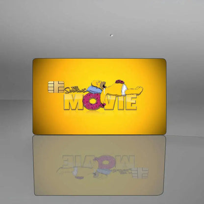 The Simpsons Credit Card Stickers! 🌝