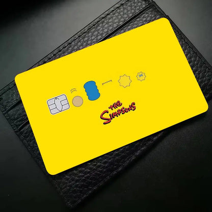 The Simpsons Credit Card Stickers! 🌝