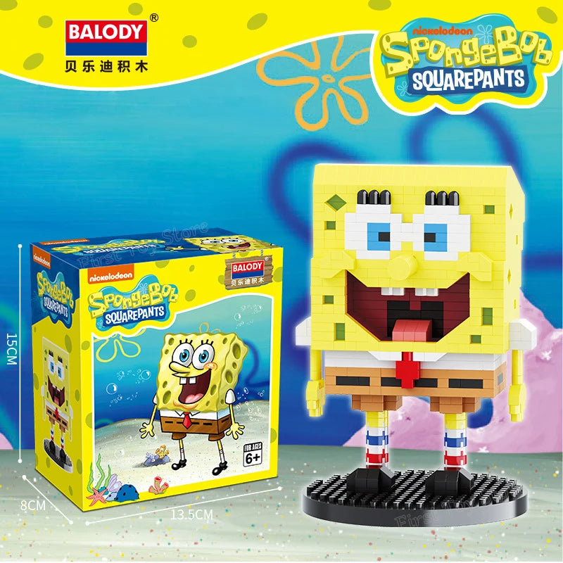 SpongeBob Characters Building Blocks Collectibles! 🧽