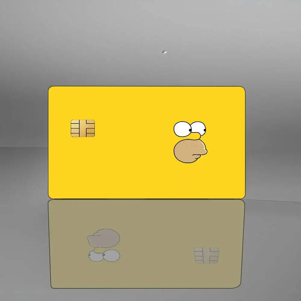 The Simpsons Credit Card Stickers! 🌝