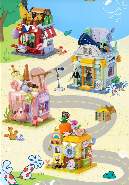 SpongeBob Vacation Building Block Collectibles! 🧽