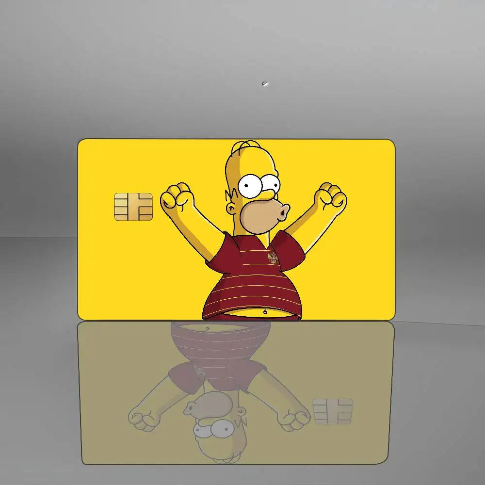 The Simpsons Credit Card Stickers! 🌝