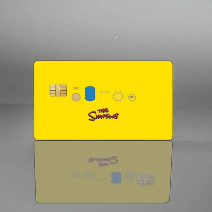 The Simpsons Credit Card Stickers! 🌝