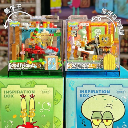 SpongeBob Mini Building Blocks Collectibles! 🧽
