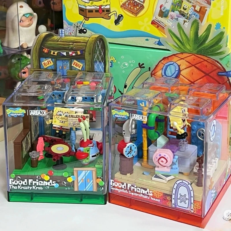 SpongeBob Mini Building Blocks Collectibles! 🧽