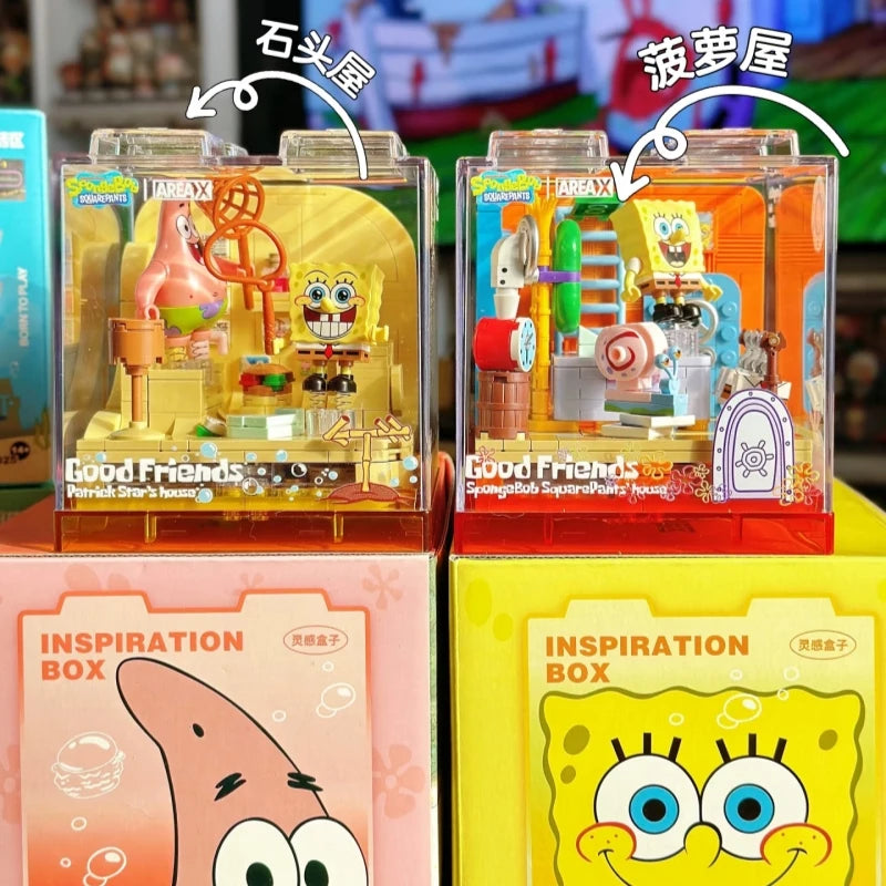 SpongeBob Mini Building Blocks Collectibles! 🧽